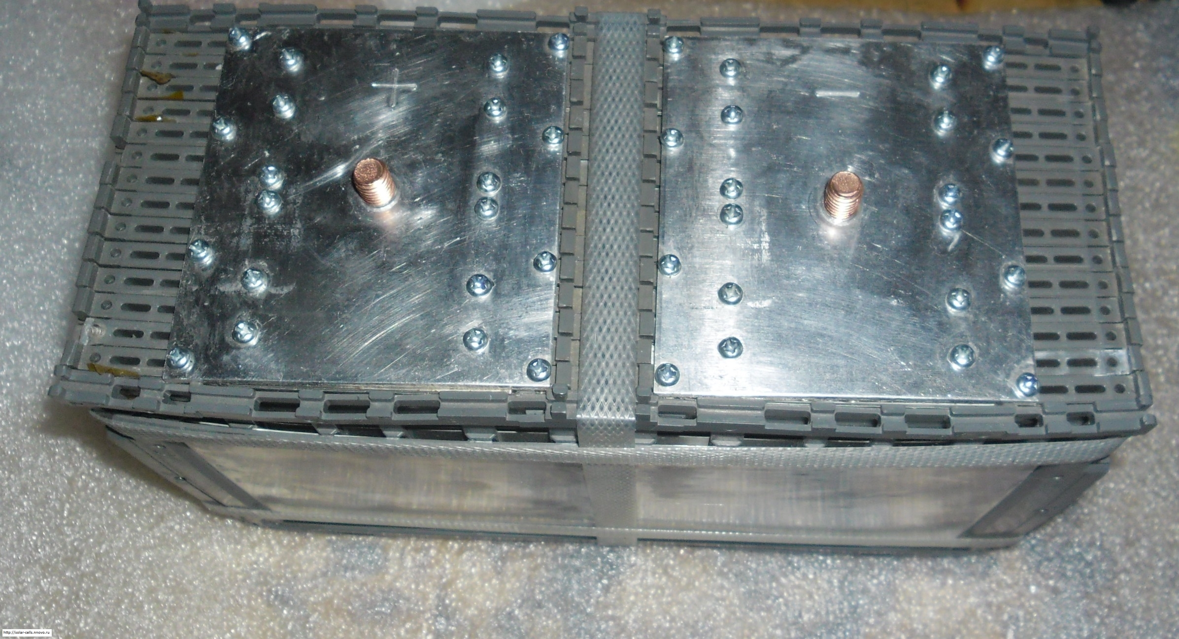 Титанат-лития аккумуляторные сборки в пластиковом модуле 165AH